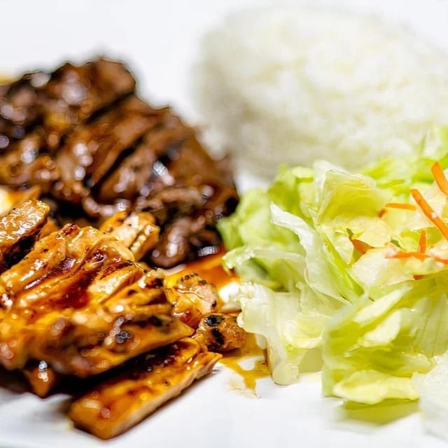 Chicken & Beef Combo.