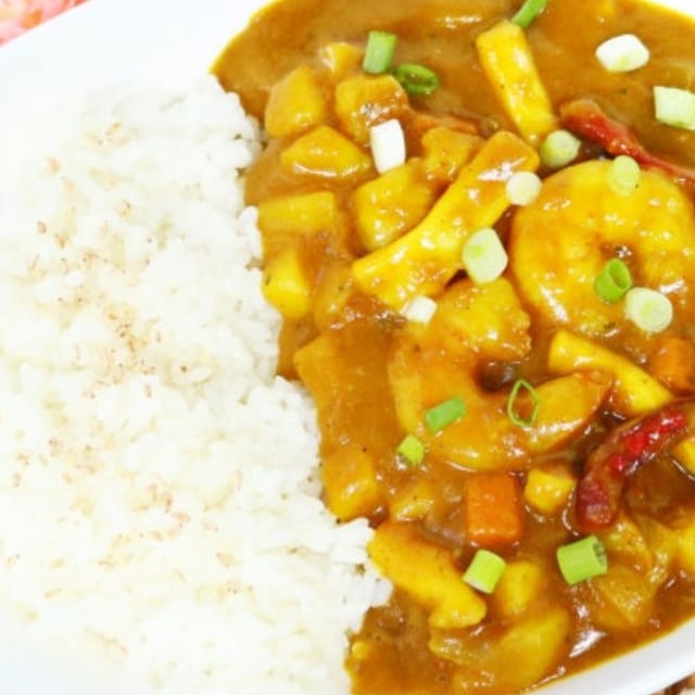 Shrimp Curry Rice.