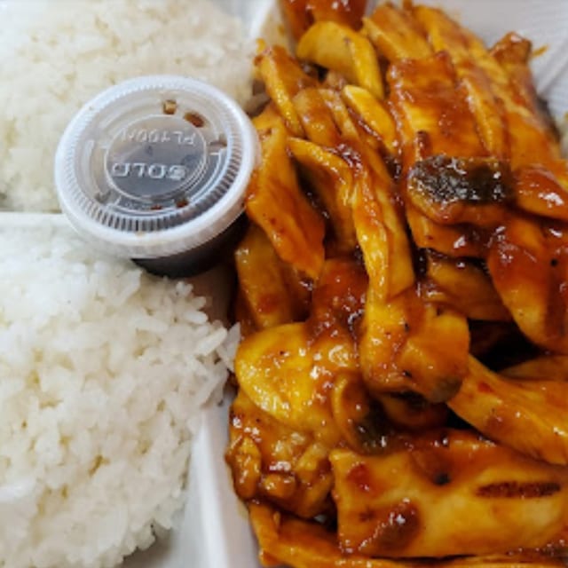 Spicy Mushroom Chicken Teriyaki.