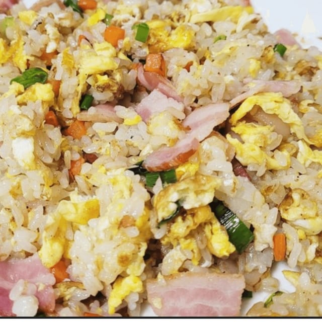 Bacon Fried Rice.