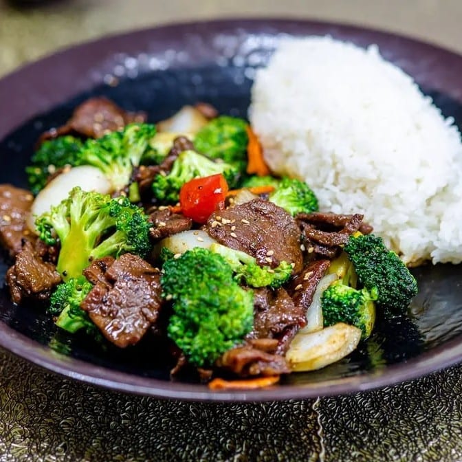 Broccoli Beef Wok.