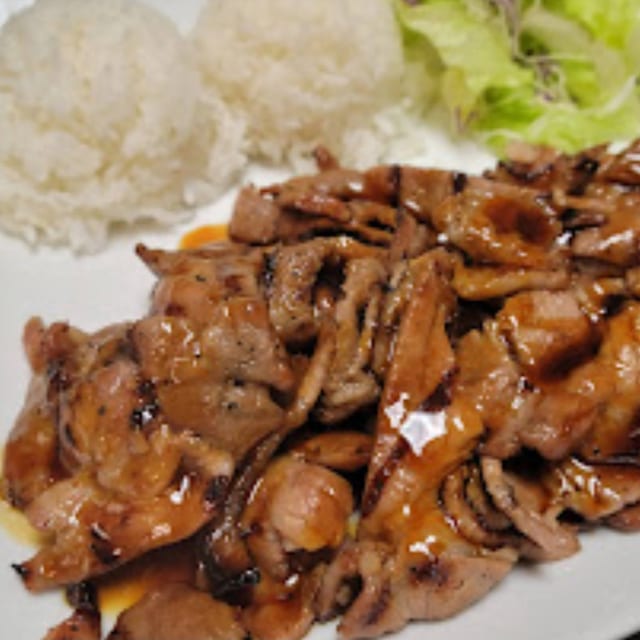 Pork Teriyaki.