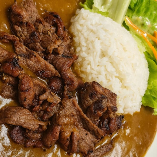 Beef Curry Rice.