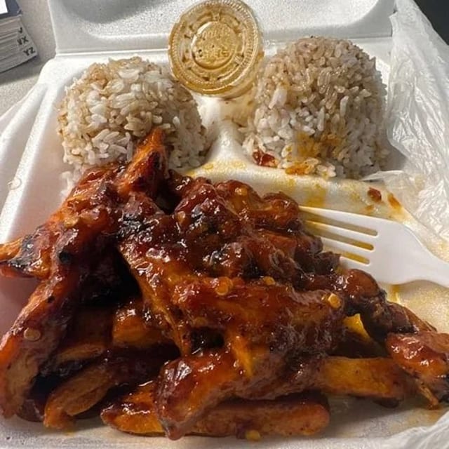 Spicy Chicken Teriyaki.
