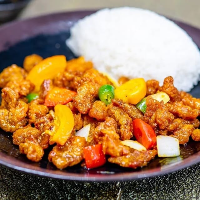 Orange Chicken Wok.