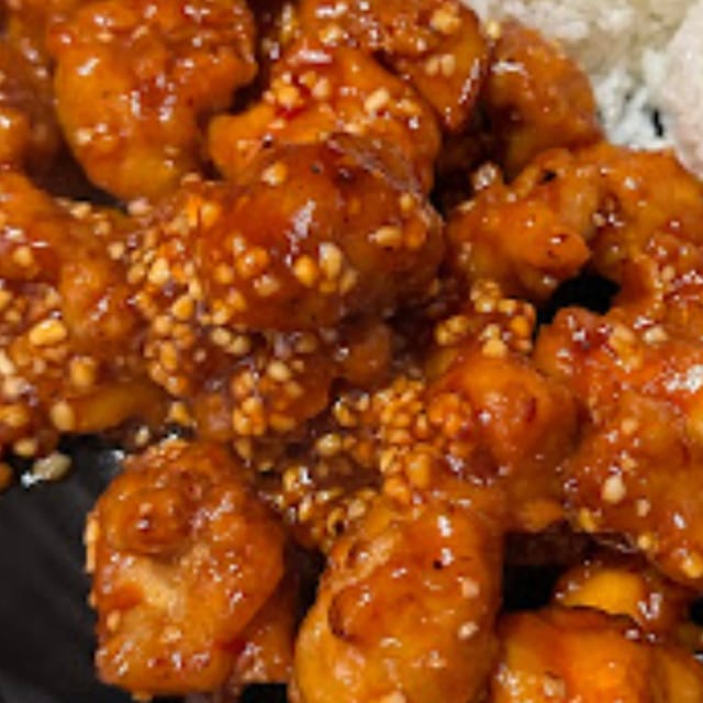 Korean Popcorn Chicken.
