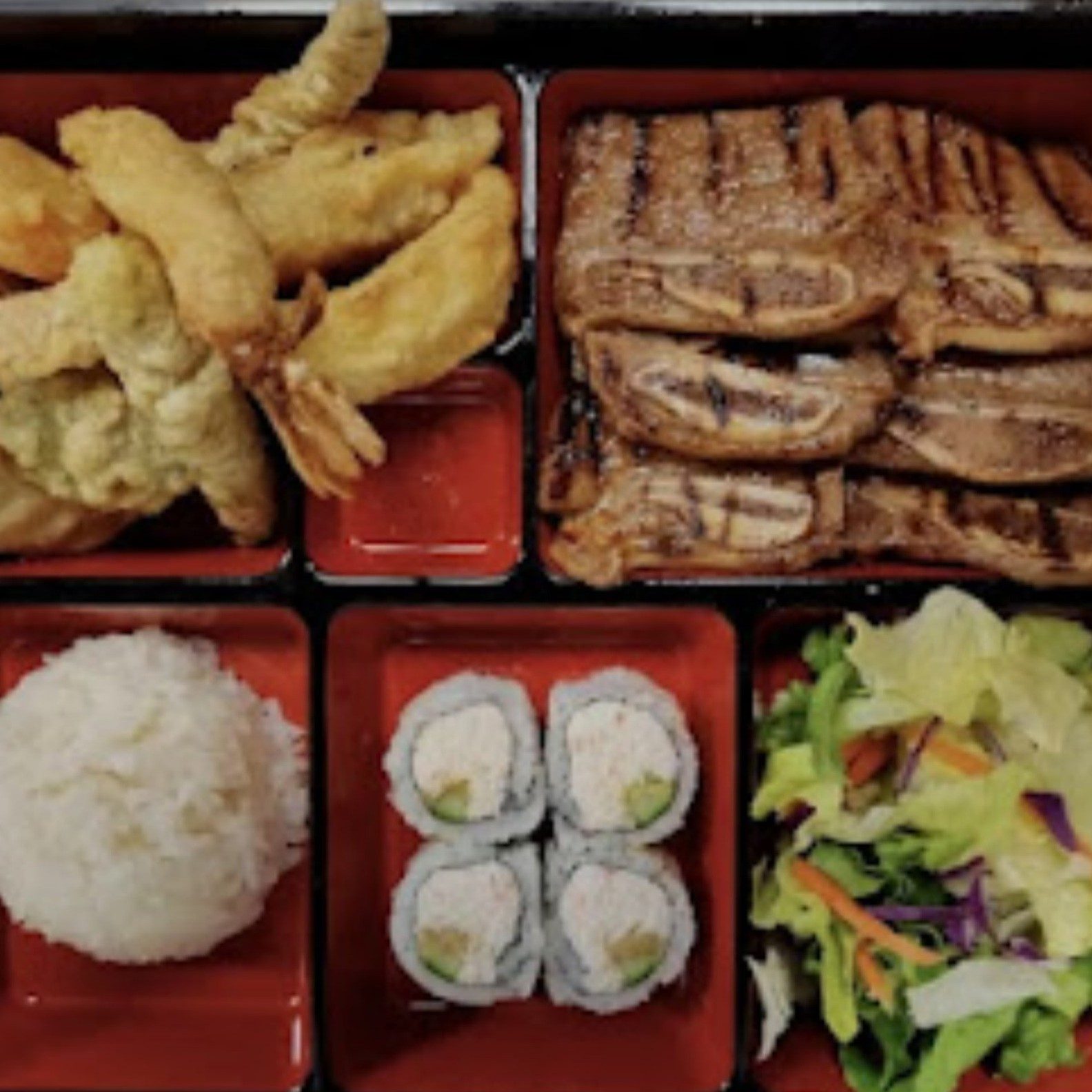 Beef Short Ribs Bento.