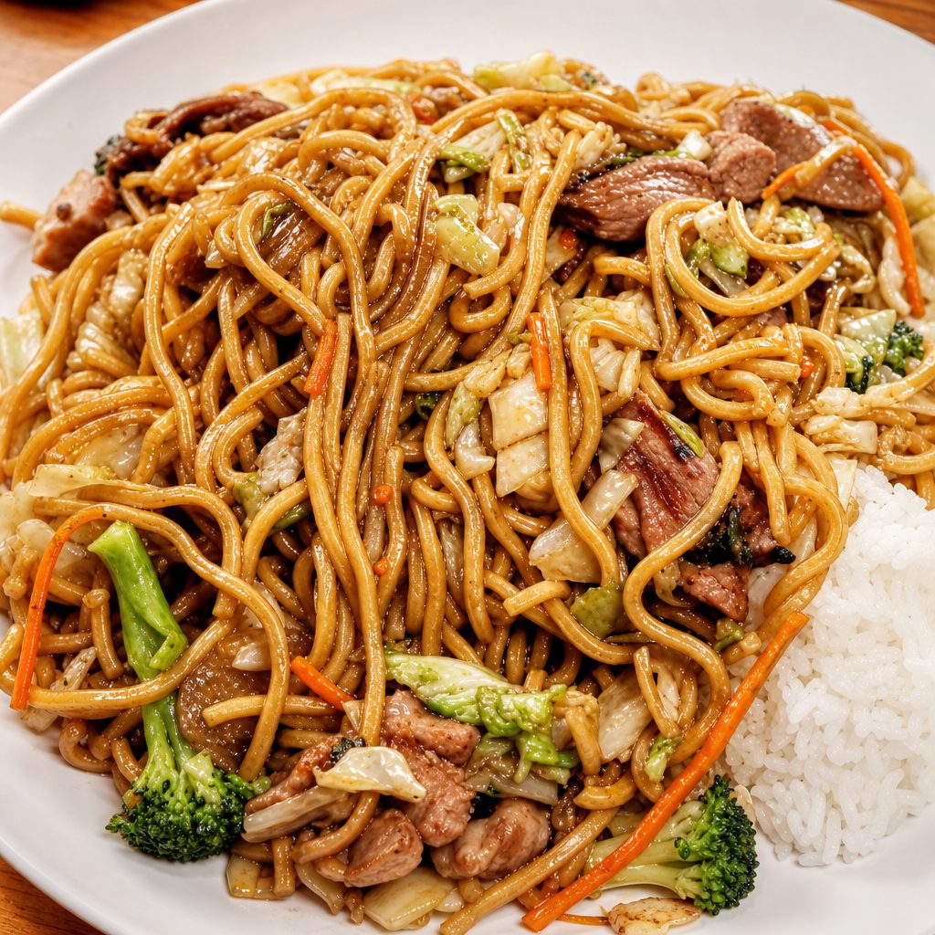 Pork Yakisoba.