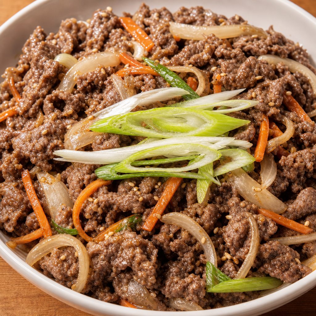 Bulgogi Beef.