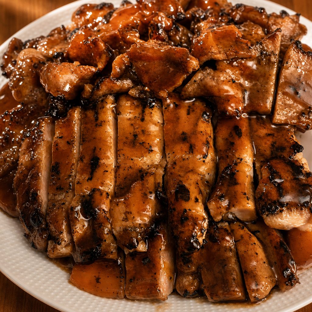 Chicken & Pork Combo.