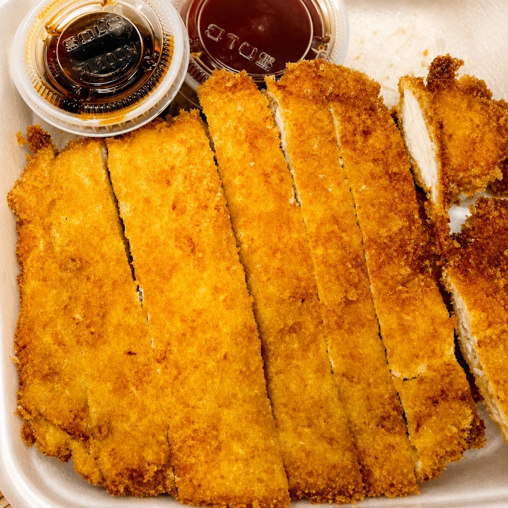Chicken Katsu Teriyaki.