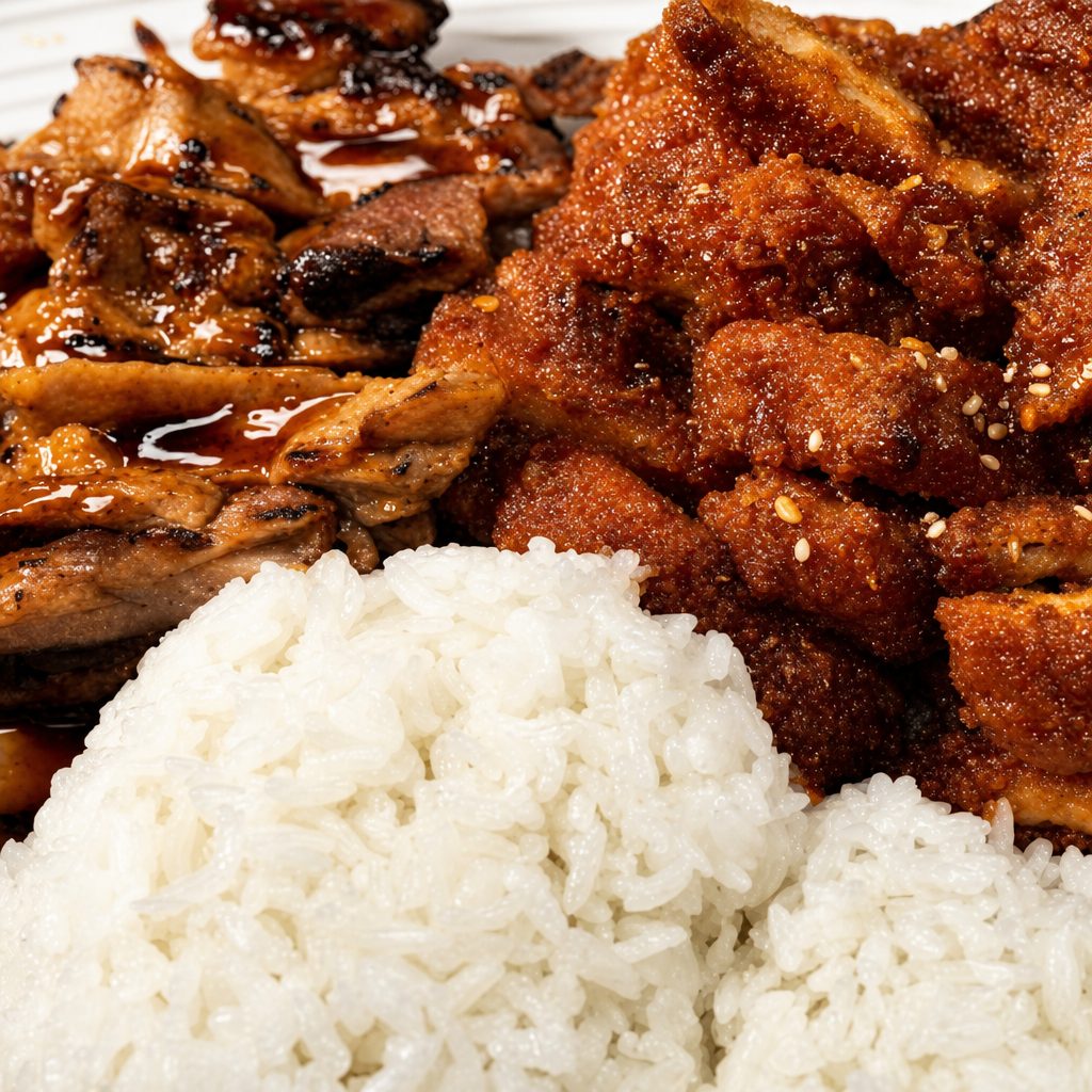 Beef & Katsu Combo.