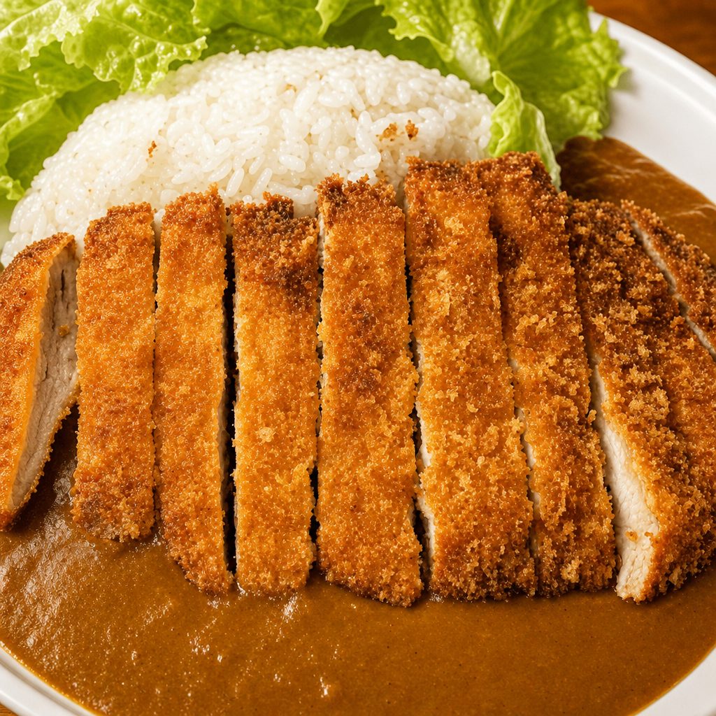 Chicken Katsu Curry Rice.