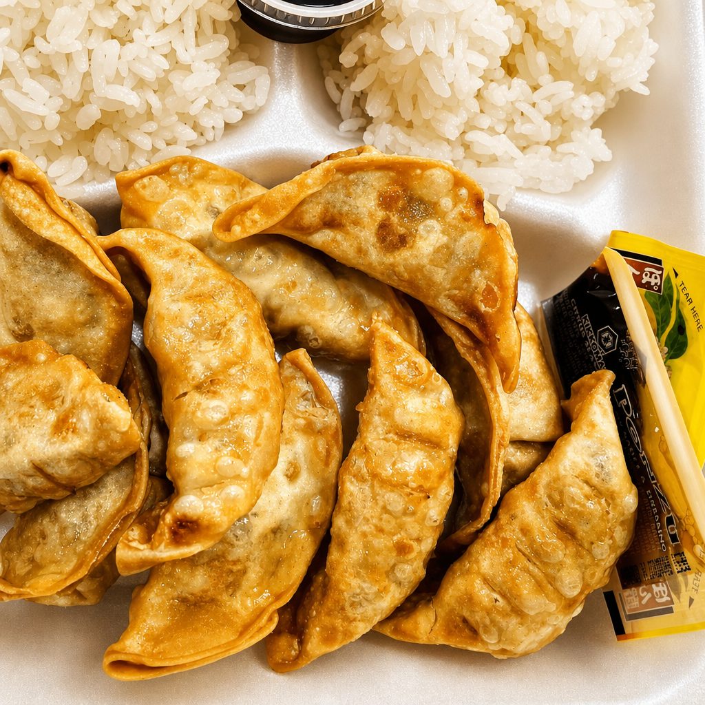 Gyoza Teriyaki Plate.