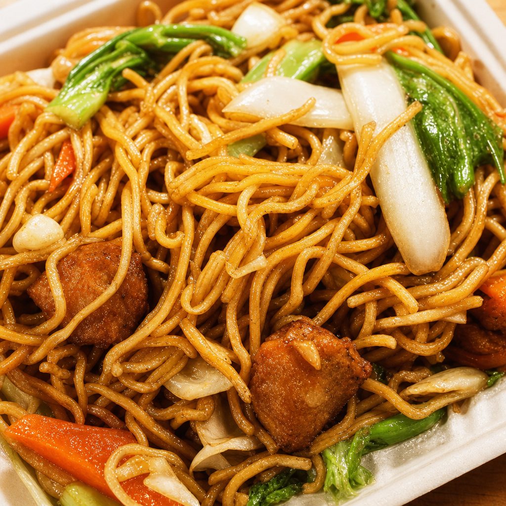 Tofu Yakisoba.