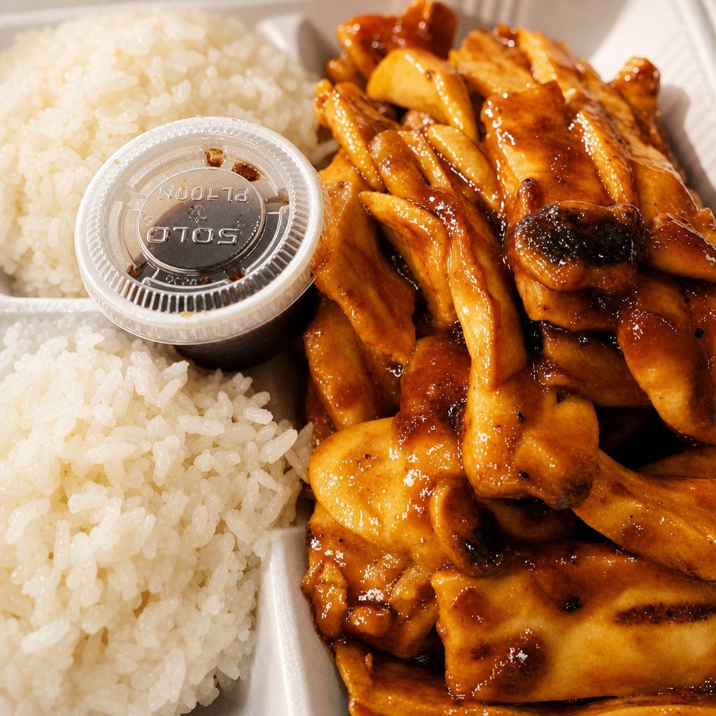Spicy Mushroom Chicken Teriyaki.